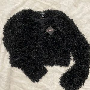 🎉 CROP FUZZY JACKET🎊